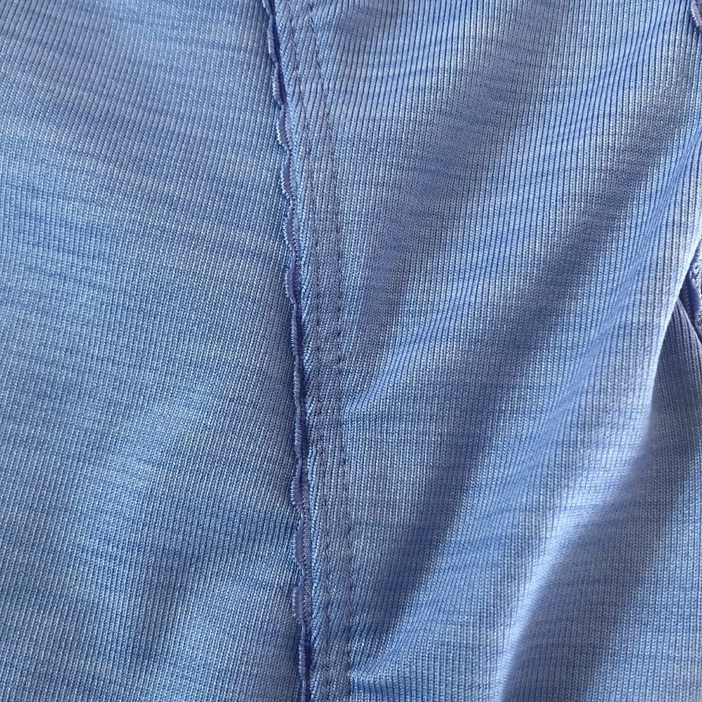 Adidas Blue Workout Top Small - Picture 8 of 10